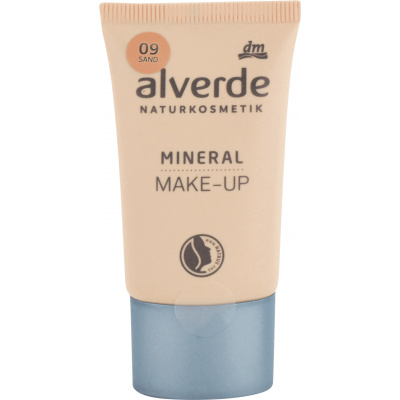alverde NATURKOSMETIK minerální make-up 09 Sand 30 ml