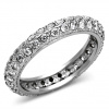 Ocelový dámský prsten s Cubic Zirconia Ocel 316 - Stella (Dámský ocelový prsten s CZ krystaly )