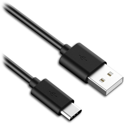 Samsung USB 2.0 typ A na USB typ C 1,5m Kabel, synchronizační a nabíjecí, USB 2.0 typ A na USB typ C, 1,5m, černý, bulk balení EP-DW700CBE