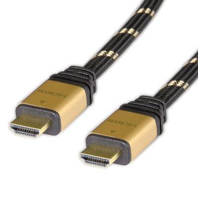 Roline Gold propojovací HDMI 1.4 kabel, 5x stíněný, 20m, pozlacené koncovky - Roline 11.04.5510