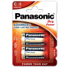 PANASONIC Alkalické baterie Pro Power LR14PPG/2BP C 1,5V (Blistr 2ks) 4021,00