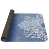 Podložka na cvičení Yate Yoga Mat přírodní guma, 1 mm - vzor C modrá + sleva 3% při registraci