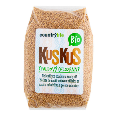 Country Life - Kuskus špaldový celozrnný BIO 500 g 500g