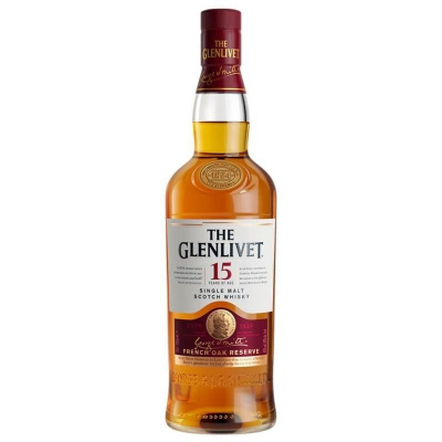 Glenlivet 15y 40% 0,7 l (holá láhev)