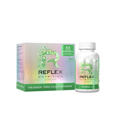 Reflex Nutrition Nexgen Pro NEW 90 kapslí + Omega 3 90 kapslí ZDARMA