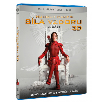 Hunger Games: Síla vzdoru 2. část (Blu-ray 3D + Blu-ray 2D) (3D)