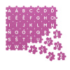 Agadi Frantík Kafka – Naučné puzzle - Velká písmenka, Traffic purple
