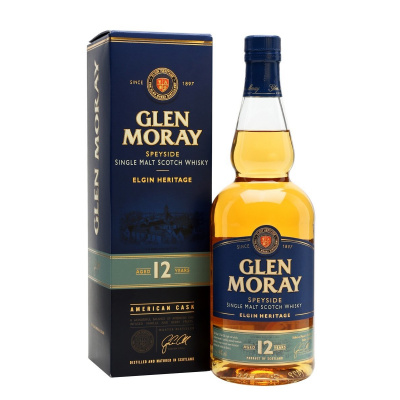 Glen Moray's 12yo Single Malt Whisky 40% 0,7l