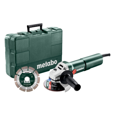 METABO W 1100-125 Set úhlová bruska 603614510