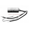 Odrušovací kondenzátor - síťový filtr - pro malé spotřebiče, 0.1uF + 2x2.5nF, kabelové přívody -