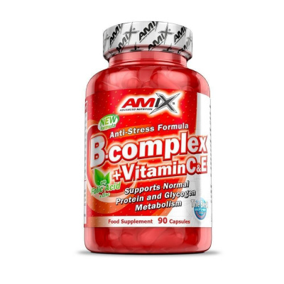 Amix B Complex + Vitamin C&E 90 kapslí expirace 11/2023