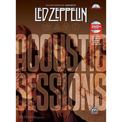 Led Zeppelin: Acoustic Sessions (noty, tabulatury na kytaru) (+DVD)
