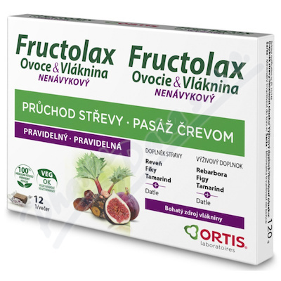 Ortis Fructolax 12 kostek