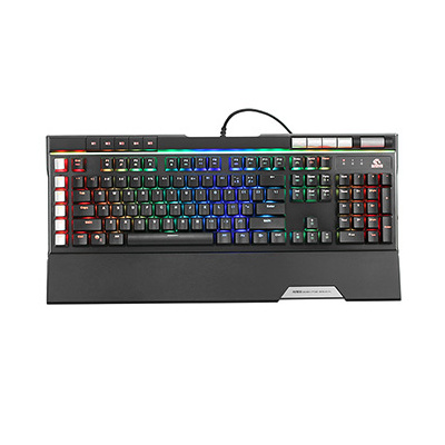 Marvo KG965G, klávesnice US, herní, modré spínače typ drátová (USB), černá, mechanická, RGB podsvícení (KG965G PRO)