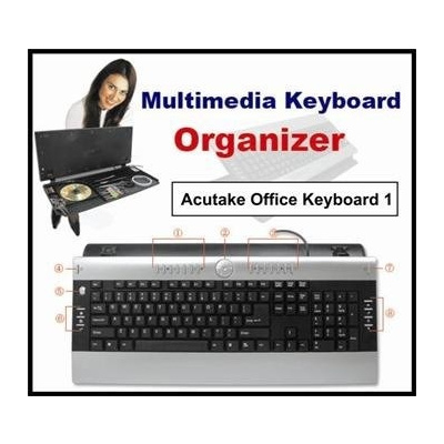 ACUTAKE ACU-OFFICEKEYBOARD 1 (CZE) - bez obalu