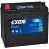 EXIDE Autobaterie Excell 12V 45Ah 330A 237x127x227 Levá EXIDE EB455 EB455
