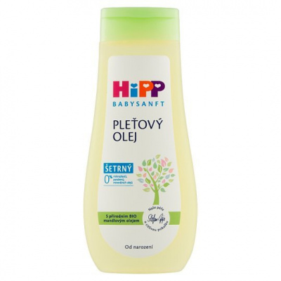 HiPP Babysanft Pleťový olej 200ml