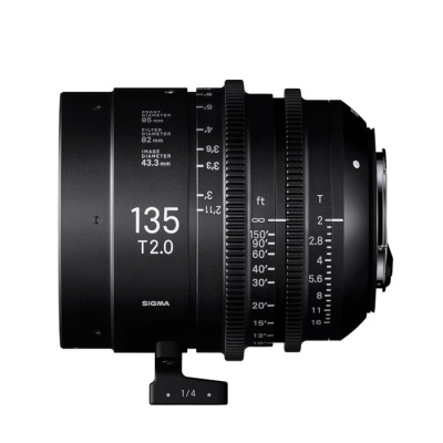 SIGMA CINE 135mm T2 FF FL F/VE METRIC Fully Luminous pro Sony E SI 24D967