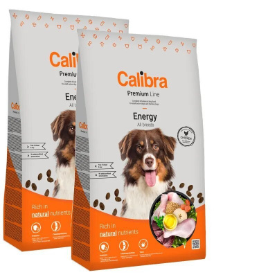 Calibra Dog Premium Line Energy NEW 2x12kg