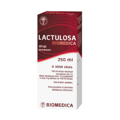 Lactulosa Biomedica por.sir.1x250ml 50%