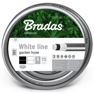 Zahradní hadice 20m, 3/4" WHITE LINE BRADAS WWL3/420