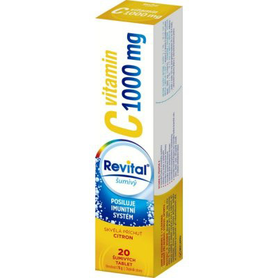 Revital C vitamin 1000mg citron eff.tbl.20
