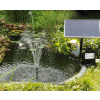 TIP Solární zahradní fontána s akumulátorem a LED osvětlením; T.I.P. SPS250/6; 250 l/h; 1,2 m