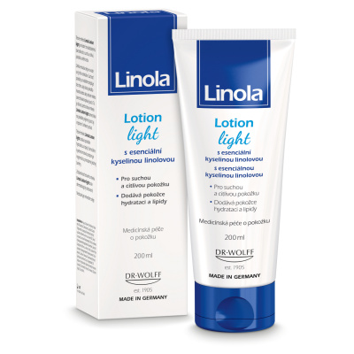 Linola tělové mléko light 200 ml