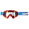 SWAPS Swaps PIXEL motokrosové brýle červené/modré/čiré