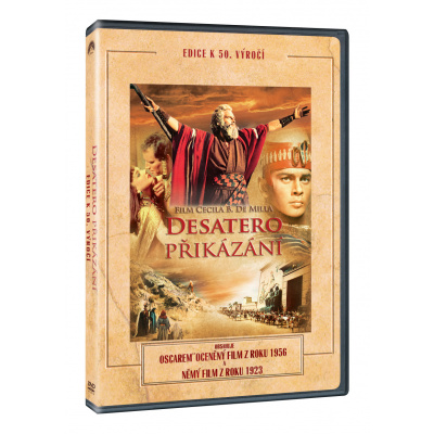MagicBox DVD: Desatero přikázání - Edice k 50. výročí 3DVD
