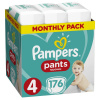 Pampers PAMPERS Active Baby-Dry Pants Kalhotky plenkové jednorázové 4 (9-15 kg) 176 ks - MĚSÍČNÍ ZÁSOBA