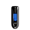 TRANSCEND USB Flash Disk JetFlash®790, 64GB, USB 3.1, Black/Blue (R/W 100/28 MB/s) (TS64GJF790K)