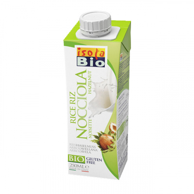 Rýžový lískooříškový nápoj Isola BIO 250 ml