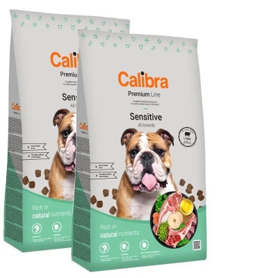 Calibra Dog Premium Line Sensitive NEW 2x12kg