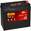 CENTRA Startovací baterie 12V / 45Ah / 330A - pravá (Plus) | CB456