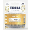 TESLA AA GOLD+ alkalická - 4 ks, LR06, 1,5V
