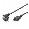 PremiumCord Kabel síťový 230V k notebooku 5m, trojlístek "Mickey Mouse" - kpspt5