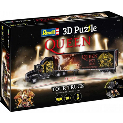 Revell 3D Puzzle - QUEEN Tour Truck - 50th Anniversary, 18-00230