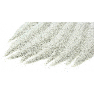 Křemičitý písek barevný bílý 0,4-0,8mm 25kg