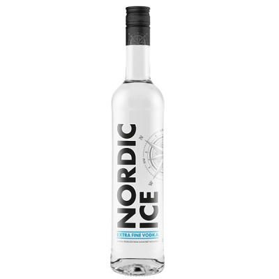 Vodka Nordic Ice 0,5l 37,5% (holá láhev)
