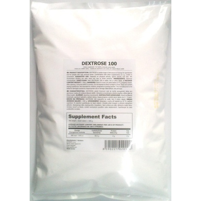 Extrifit Dextrose 100 - hroznový cukr 1500 g