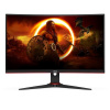 AOC MT VA LCD WLED 27" C27G2E/BK - VA panel, 1920x1080, 165Hz, D-Sub, 2xHDMI, DP, USB 3.2, zakriven - C27G2E/BK