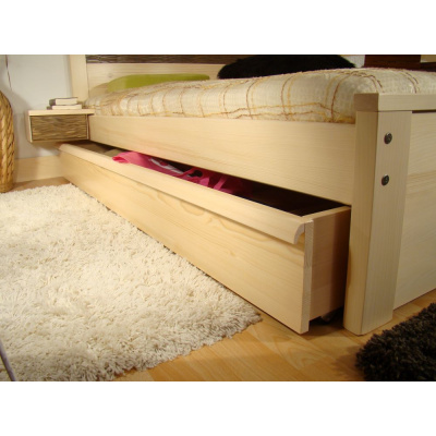 úložný prostor masiv pod postel DOREMI 1/1 (dřevěný úložný prostor masiv do ložnice od ROALHOLZ)