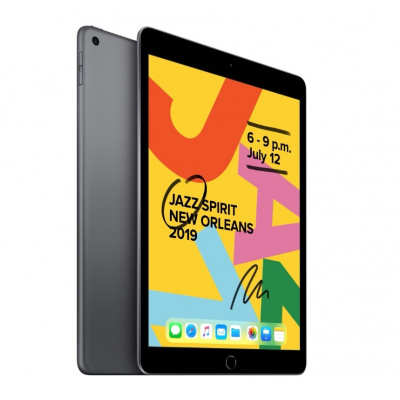 Apple iPad 7 (2019) 32GB Wi-Fi + Cellular Space Gray 10,2 palců, 3 GB, Apple A10 2.34 GHz, 32 GB, iPadOS, 2160 x 1620 px, PowerVR Series7XT Plus, Dotykové LCD, Bluetooth, WIFI, Webkamera