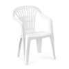 Bibl Zahradní Plastová židle SCILLA bílá (platové křeslo SCILLA )