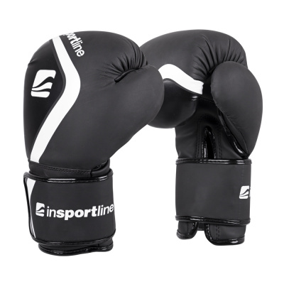 Boxerské rukavice inSPORTline Shormag černá - 10oz