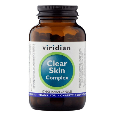 Viridian Nutrition Clear Skin Complex 60 kapslí (Přírodní péče o pleť)