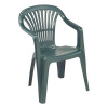 Bibl Zahradní Plastová židle SCILLA zelená (platové křeslo SCILLA )