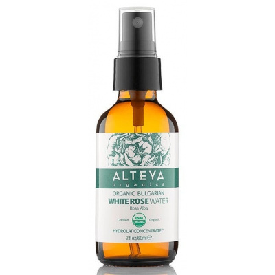 Alteya Organics Růžová voda z bílé růže ve skle BIO 60 ml