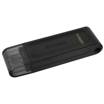 Flash USB Kingston DataTraveler 70 256GB, USB-C USB-C - černý